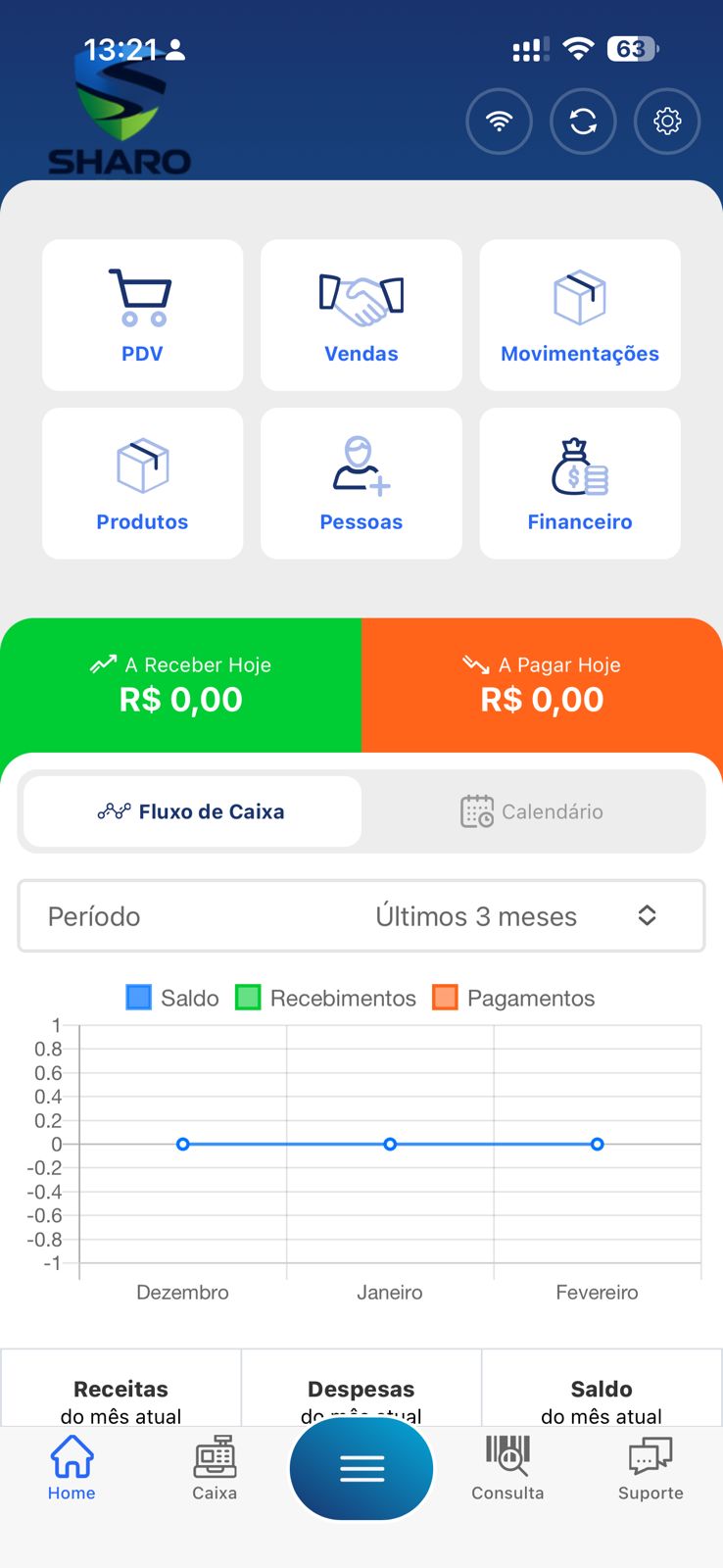 App Mobile Sharo ERP
